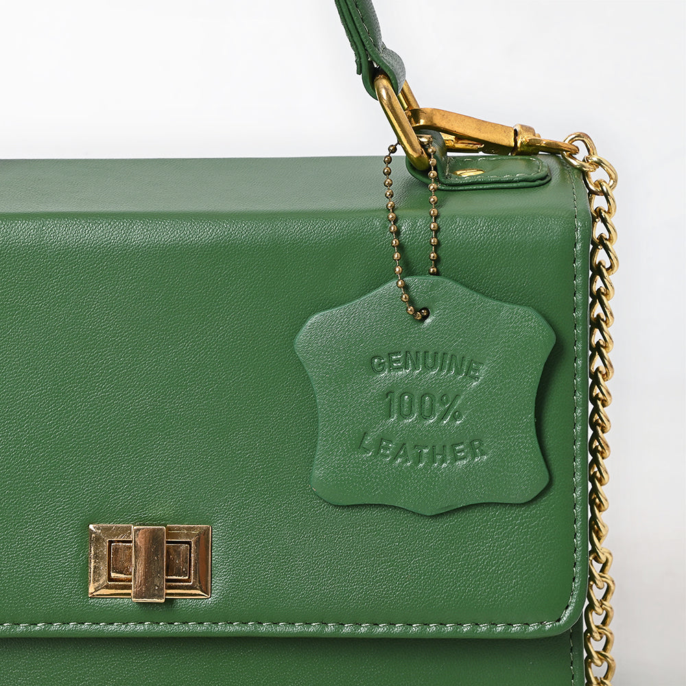 Never Mind Crossbody Genuine Leather Women Bag Western Handbag Purse