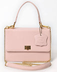 Never Mind Crossbody Genuine Leather Women Bag Western Handbag Purse
