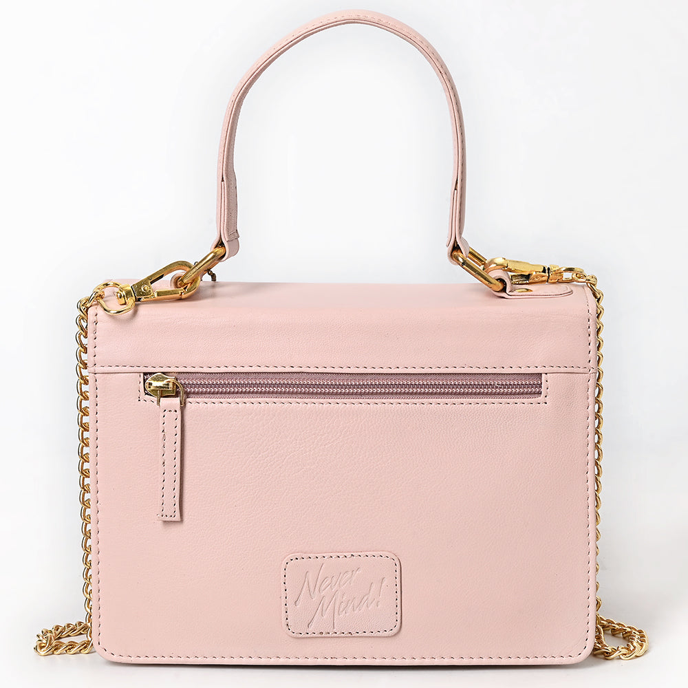 Never Mind Crossbody Genuine Leather Women Bag Western Handbag Purse