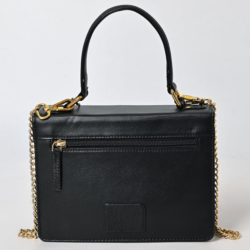 Never Mind Crossbody Genuine Leather Women Bag Western Handbag Purse