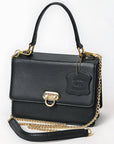 Never Mind Crossbody Genuine Leather Women Bag Western Handbag Purse