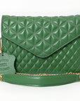 Never Mind Crossbody Genuine Leather Women Bag Western Handbag Purse