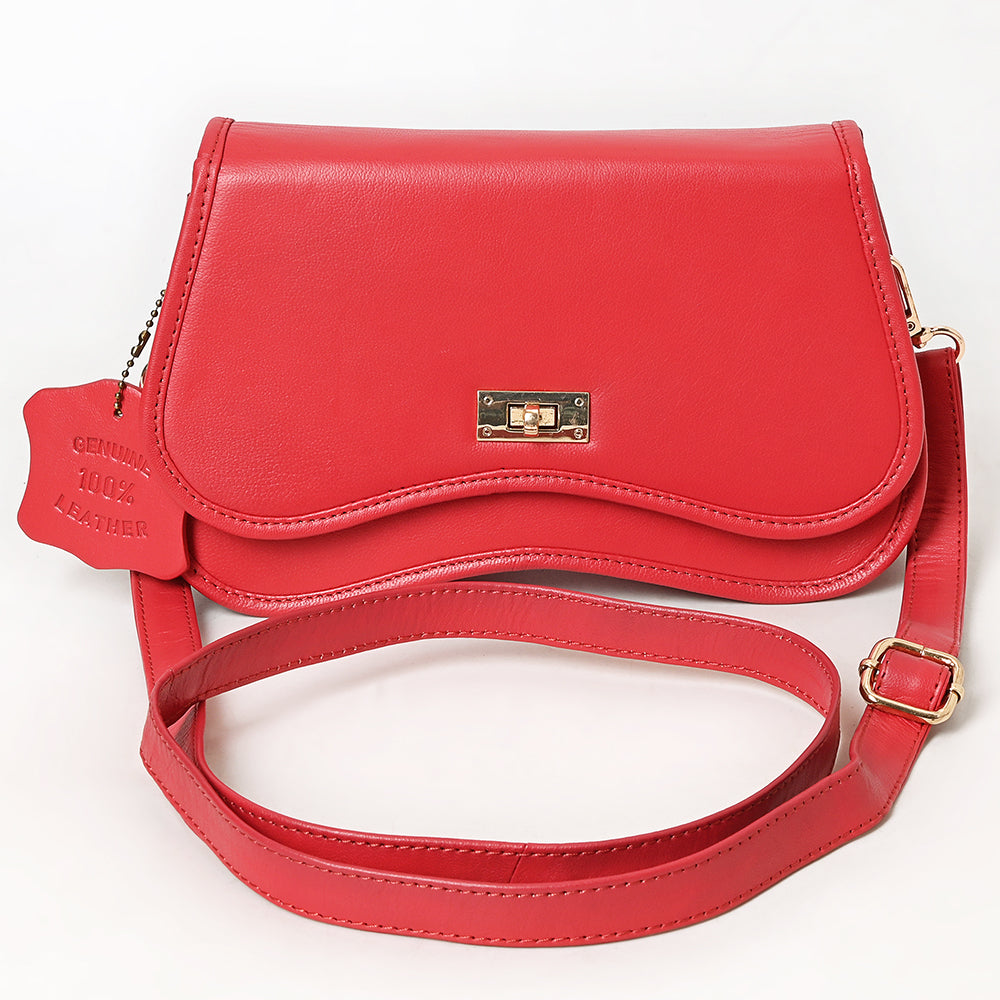 Never Mind Western Cross Body Genuine Leather Handbag Purse Wallet Bag For Women Girls