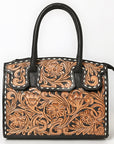 American Darling Tote Hand Tooled Genuine Leather Women Bag Western Handbag Purse