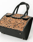 American Darling Tote Hand Tooled Genuine Leather Women Bag Western Handbag Purse