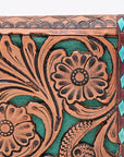 American Darling Wallet Beautifully Hand Tooled Genuine Leather women hand purse