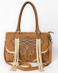 American Darling Tote Genuine Leather Women Bag Western Handbag Purse