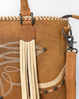 American Darling Tote Genuine Leather Women Bag Western Handbag Purse