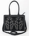 American Darling Tote Genuine Leather Women Bag Western Handbag Purse