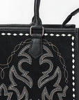 American Darling Tote Genuine Leather Women Bag Western Handbag Purse