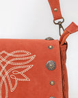 American Darling Crossbody Suede Genuine Leather Women Bag Western Handbag Purse
