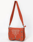 American Darling Crossbody Suede Genuine Leather Women Bag Western Handbag Purse