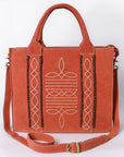 American Darling Tote Genuine Suede Leather women bag western handbag