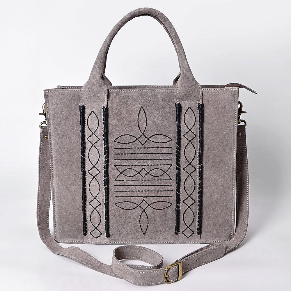 American Darling Tote Genuine Suede Leather women bag western handbag