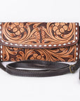 American Darling Crossbody Hand Tooled Genuine Leather women bag western handbag purse