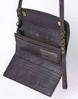 American Darling Crossbody Hand Tooled Genuine Leather women bag western handbag purse
