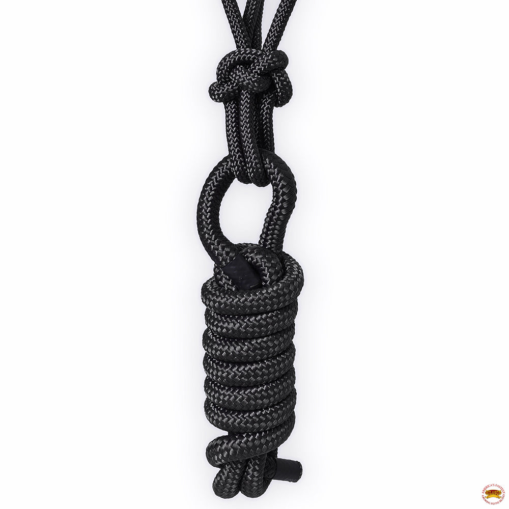 8 Ft Hilason Western Nylon Heavy-Duty Lead rope halters for horses bridle multi-colored