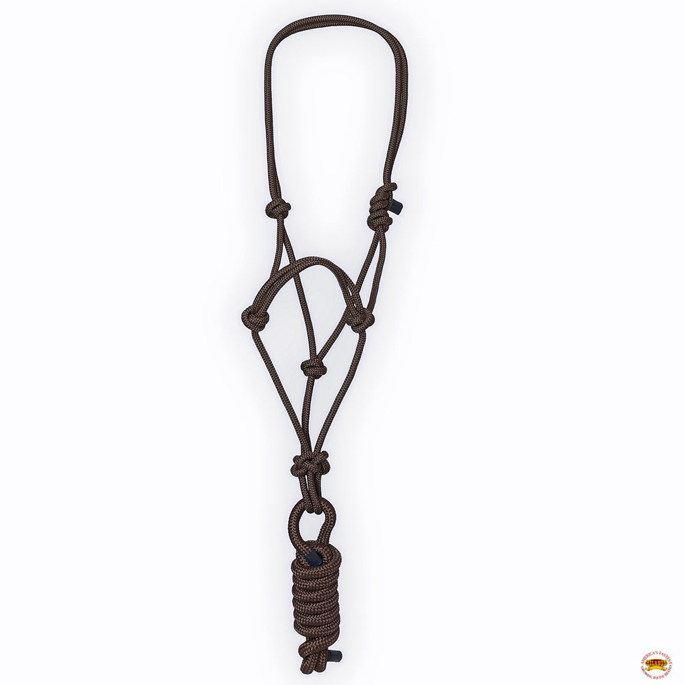 8 Ft Hilason Western Nylon Heavy-Duty Lead rope halters for horses bridle multi-colored