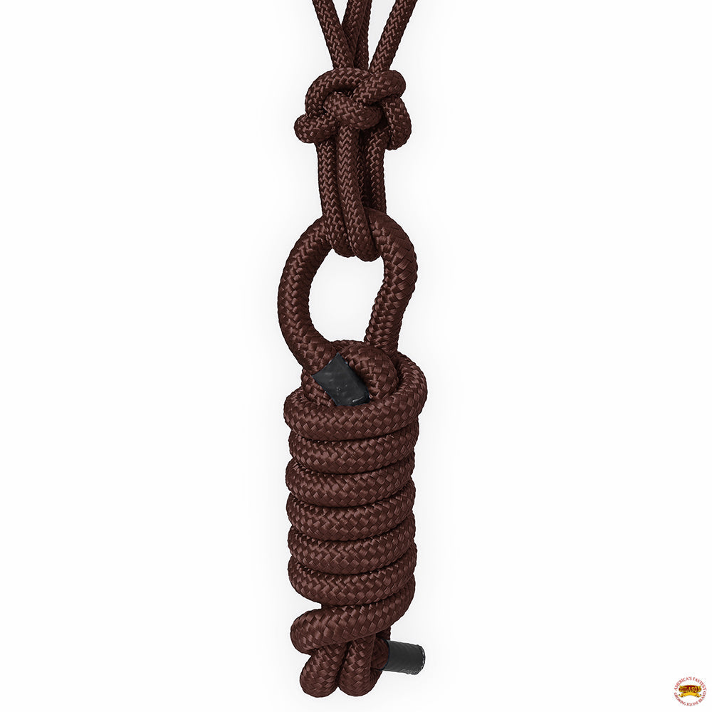 8 Ft Hilason Western Nylon Heavy-Duty Lead rope halters for horses bridle multi-colored