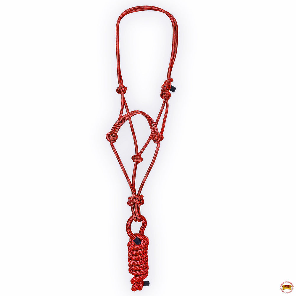 8 Ft Hilason Western Nylon Heavy-Duty Lead rope halters for horses bridle multi-colored