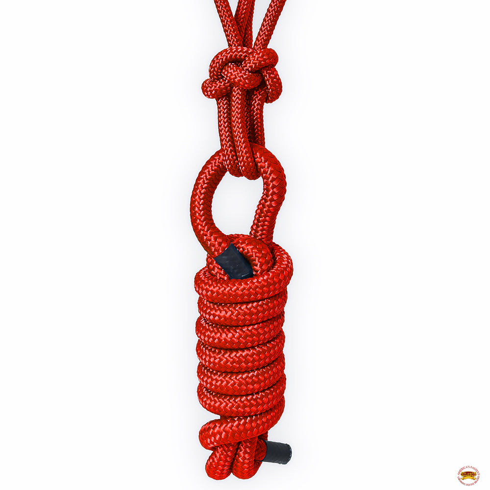 8 Ft Hilason Western Nylon Heavy-Duty Lead rope halters for horses bridle multi-colored