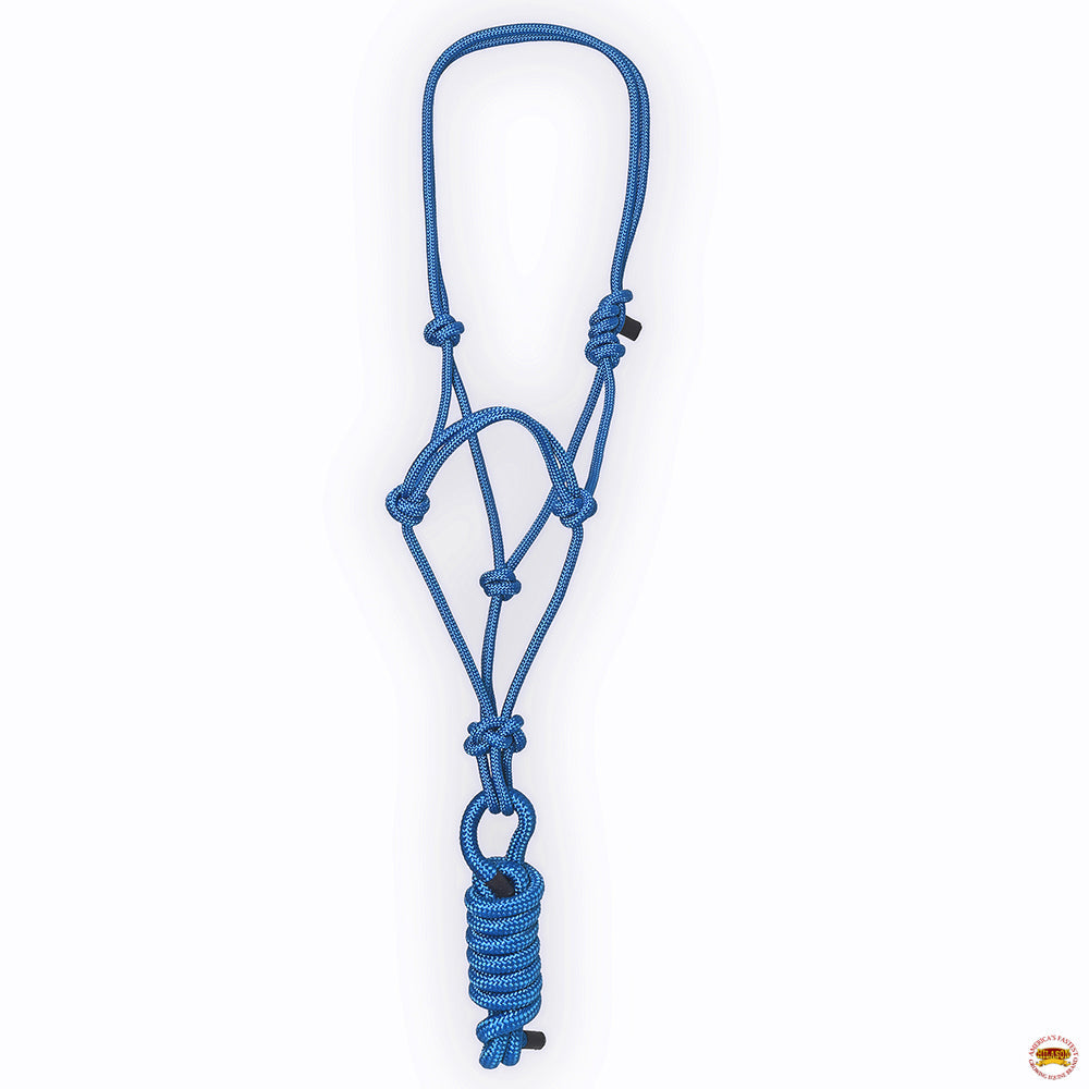 8 Ft Hilason Western Nylon Heavy-Duty Lead rope halters for horses bridle multi-colored