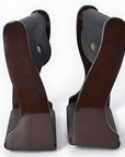 HILASON 3 in Neck Western Horse Heavy Duty Iron Saddle Stirrups Pair