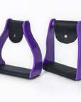 HILASON 3 in Neck Western Horse Heavy Duty Iron Saddle Stirrups Pair