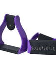 HILASON 3 in Neck Western Horse Heavy Duty Iron Saddle Stirrups Pair