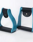 HILASON 3 in Neck Western Horse Heavy Duty Iron Saddle Stirrups Pair