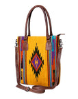 American Darling Tote Saddle Blanket Genuine Leather women bag western handbag purse
