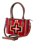 American Darling Tote Saddle Blanket Genuine Leather women bag western handbag purse