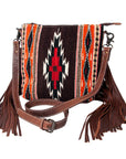American Darling Cross Body Saddle Blanket Genuine Leather women bag western handbag purse