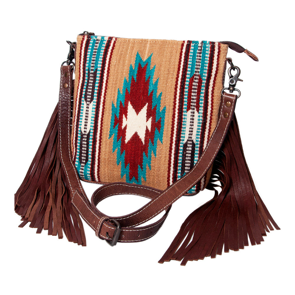 American Darling Cross Body Saddle Blanket Genuine Leather women bag western handbag purse