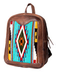 American Darling Backpack Saddle Blanket Genuine Leather women bag western handbag purse