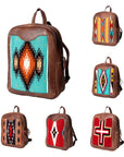 American Darling Backpack Saddle Blanket Genuine Leather women bag western handbag purse