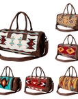 American Darling Duffel Saddle Blanket Genuine Leather women bag western handbag purse