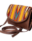American Darling Messenger Saddle Blanket Genuine Leather women bag western handbag purse