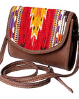 American Darling Messenger Saddle Blanket Genuine Leather women bag western handbag purse