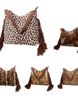 American Darling ADBG1020A Hobo Hair-On Genuine Leather women bag western handbag purse