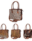 American Darling Small Crossbody Hair-On Genuine Leather women bag western handbag purse