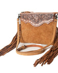 American Darling Small Crossbody Saddle Blanket Genuine Leather women bag western handbag purse
