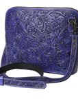 American Darling Cross Body Hand Tooled Genuine Leather women bag western handbag purse