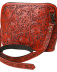 American Darling Cross Body Hand Tooled Genuine Leather women bag western handbag purse