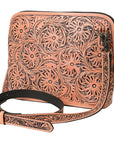 American Darling Cross Body Hand Tooled Genuine Leather women bag western handbag purse