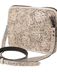 American Darling Cross Body Hand Tooled Genuine Leather women bag western handbag purse