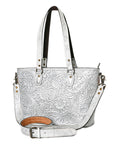 American Darling Tote Hand Tooled Genuine Leather women bag western handbag purse