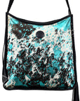 American Darling Messenger Hair-On Genuine Leather women bag western handbag purse
