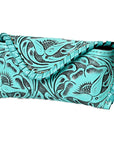 American Darling Sunglass Case Hand Tooled Genuine Leather Women Bag Western Handbag Purse