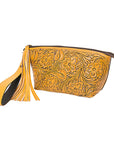 American Darling Hand Tooled Genuine Leather Women Bag Western Handbag Purse